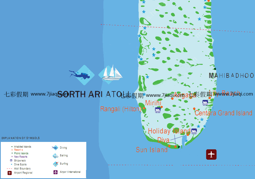 哈德哈鲁环礁(Haa Dhaalu Atoll)