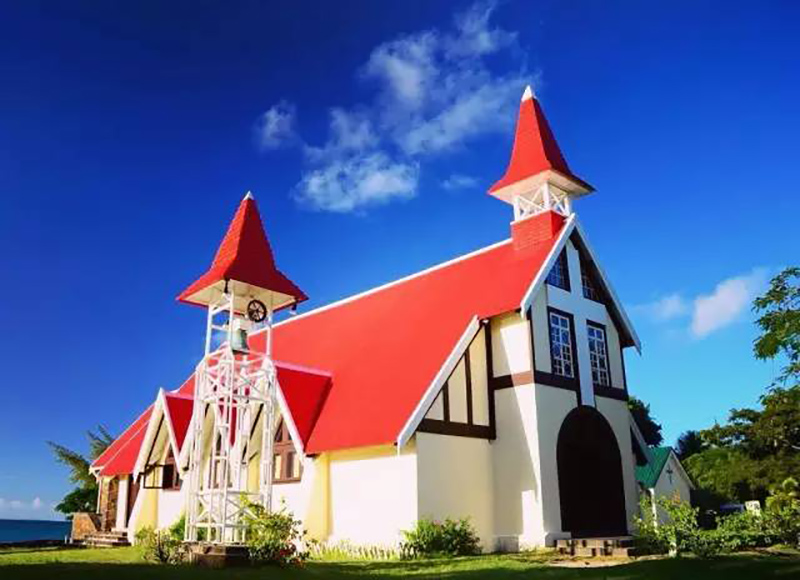 毛里求斯红顶教堂